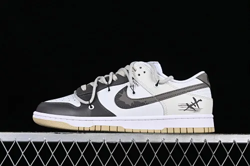 All Categories Nk SB Dunk Series Nk SB Dunk Low Low-top sneakers Nk Dunk Low "Team Gold" Official custom-cracked SB strap low-top casual sneakers DV0833-100
